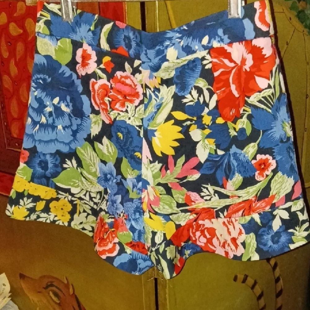 Zara TRF Multicolor Floral Button-Front Skort - Picture 5 of 6